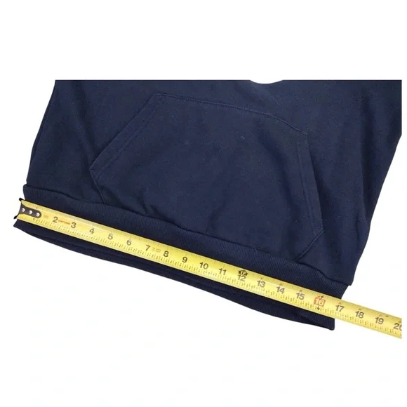 CONVERSE Hoodie Sweatshirt Boys XL - Blue & White Chuck Taylor Logo Girls Kids - Picture 7 of 9